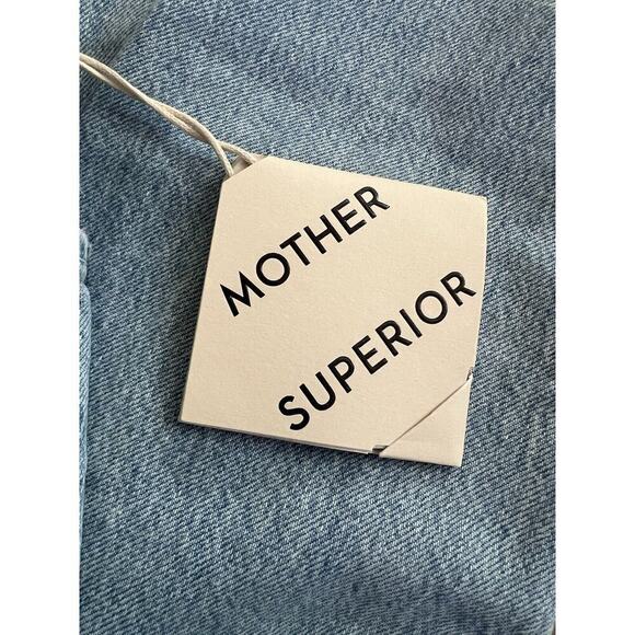 Mother Superior The Hustler Ankle Fray Home On The Range High Rise Jeans Size 32 - Picture 5 of 11